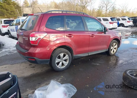 2014 Subaru Forester 2.5I Premium from USA, damaged, VIN JF2SJAECXEH522899